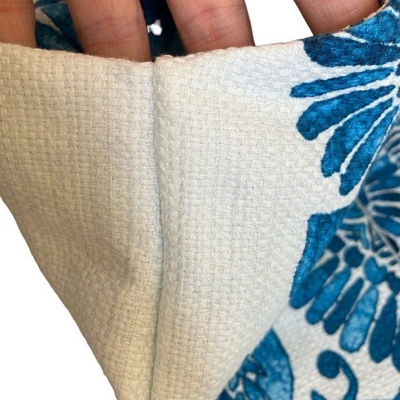 Just…Taylor Summer Sheath Dress Medallion Floral Leaf Print Textured Cotton Sz 4 - Picture 11 of 16